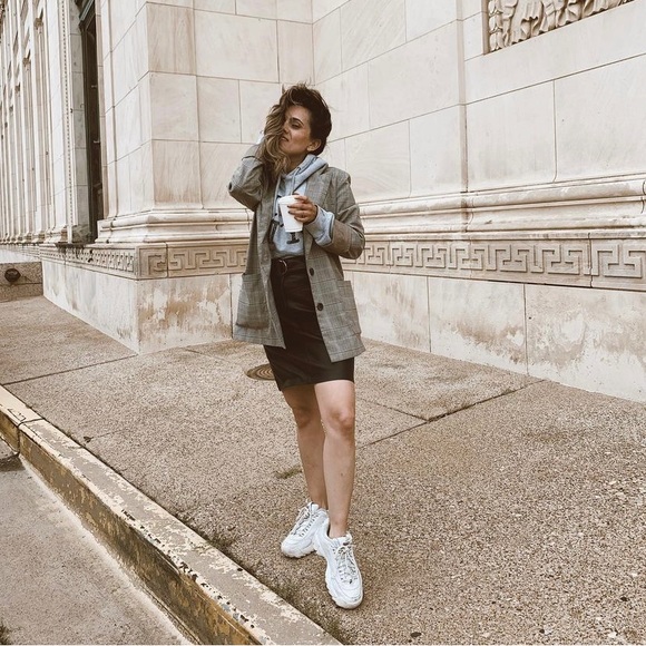 H&M Skirts Hm Black Leather Skirt Hm Black Leather Skirt Hm Black